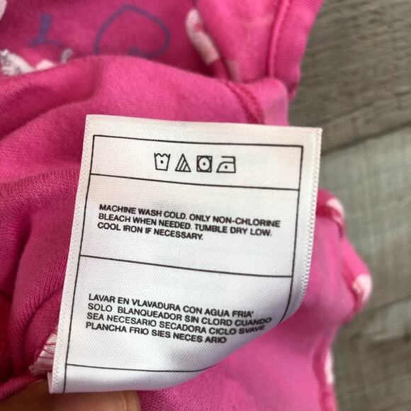 Puma Baby Girl Polo Dress Pink Hearts, 6-9 months - Picture 4 of 5